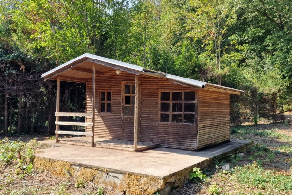 Prodej pozemku/zahrady (1038m2) v přírodním parku Údolí Bílého potoka, Veverská Bítýška.