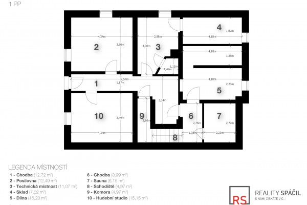 Prodej RD 5+KK (282m2) na pozemku o výměře 392m2 v obci Dolní Loučky