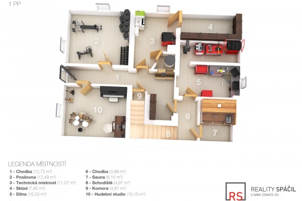 Prodej RD 5+KK (282m2) na pozemku o výměře 392m2 v obci Dolní Loučky