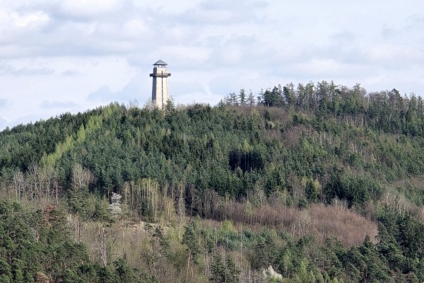 Pronájem bytu 1+1 (35m2) s balkonem a sklepem, Tišnov, Dřínová
