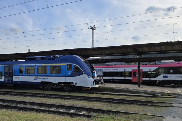 Pronájem bytu 1+1 (35m2) s balkonem a sklepem, Tišnov, Dřínová