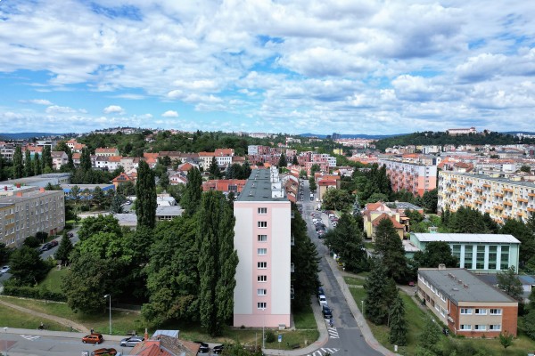 Prodej bytu 2+1 s balkonem a sklepem, Brno - Štýřice