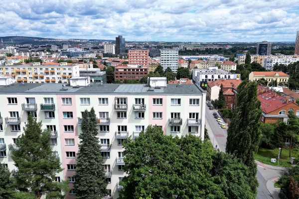 Prodej bytu 2+1 s balkonem a sklepem, Brno - Štýřice