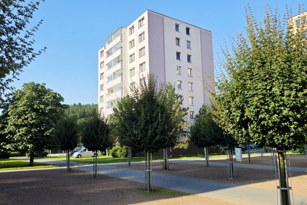 Prodej bytu 3+1 (70m2) s balkonem a sklepem, Kuřim, Na Loučkách 1221/1
