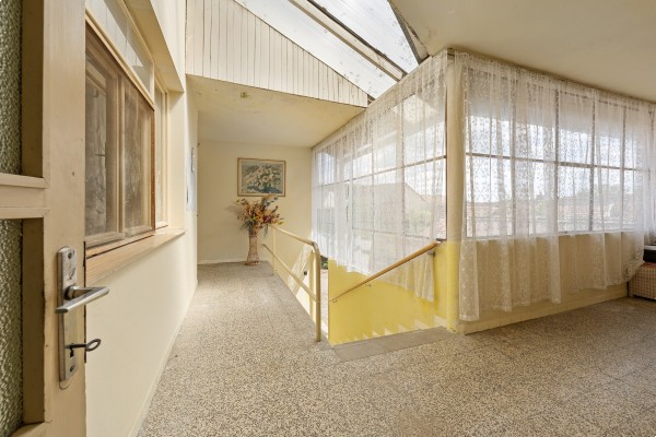 Prodej podsklepeného  RD 4+1 (120m2) s uzavřeným dvorem, zahradou, stodolou a ovocným sadem, Lažánky u Veverské Bítýšky.