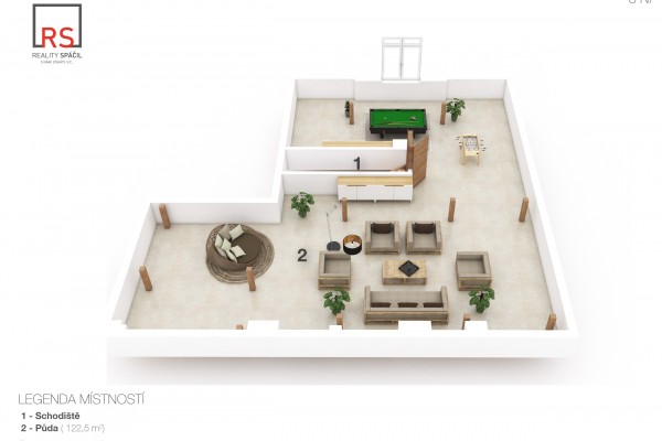 Prodej podsklepeného  RD 4+1 (120m2) s uzavřeným dvorem, zahradou, stodolou a ovocným sadem, Lažánky u Veverské Bítýšky.