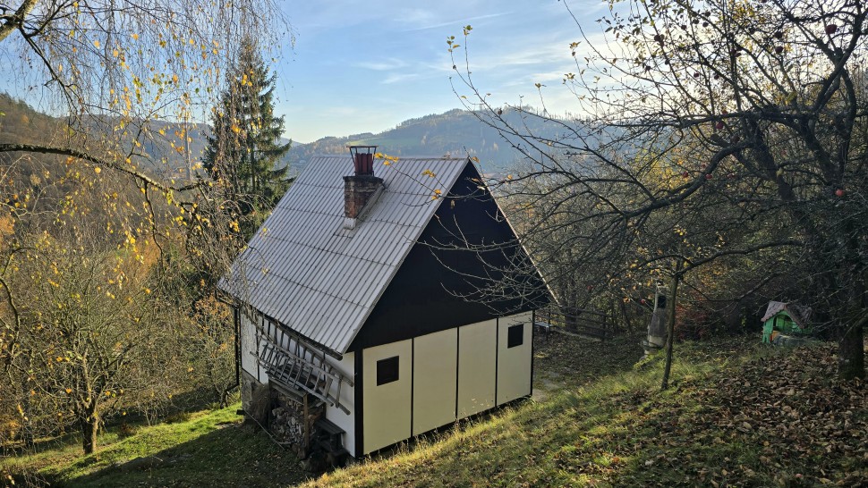 Prodej chaty (45m2), pozemek 768m2 Nedvědice č.e. 87