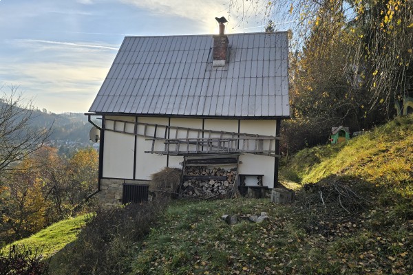 Prodej chaty (45m2), pozemek 768m2 Nedvědice č.e. 87
