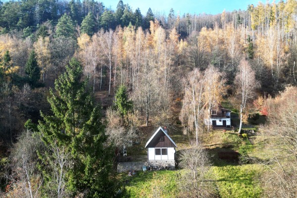 Prodej chaty (45m2), pozemek 768m2 Nedvědice č.e. 87