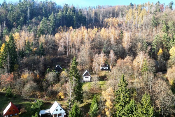 Prodej chaty (45m2), pozemek 768m2 Nedvědice č.e. 87