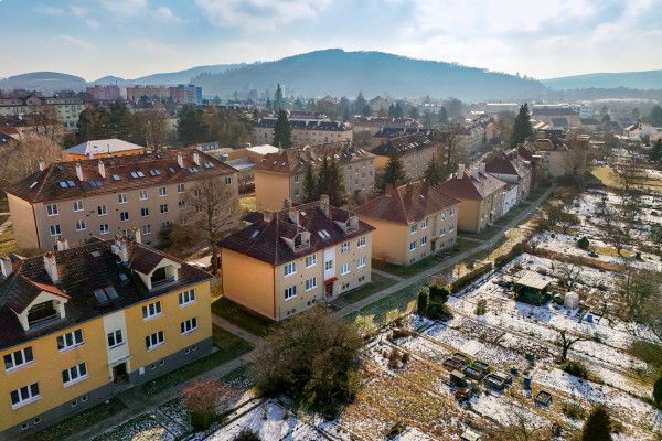 Byt 2+1 (52m2) + 2 sklepy (18,3m2) tzn. 70m2, Jungmannova 911, Kuřim