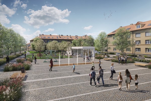 Pronájem bytu 3+KK (95m2) s terasou, Kuřim, Tyršova