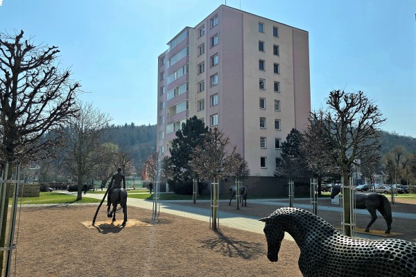 Pronájem bytu 1+KK (39m2), Kuřim, Na Loučkách 1221.