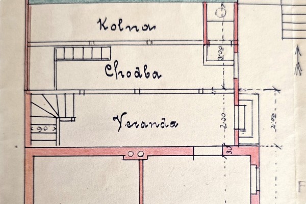 Prodej RD 2KK (56m2) na pozemku 245m2 , Bílovice nad Svitavou, ul. Husova 490 + nedaleká zahrada o výměře 819m2.